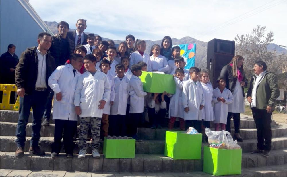 Escuela donaciones 123