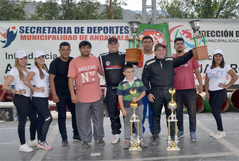 Podio Generakl Rally Andalgala