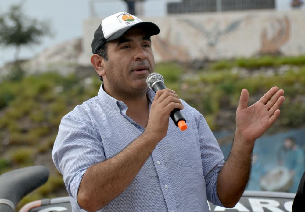 Intendente de Recreo Roberto Herrera