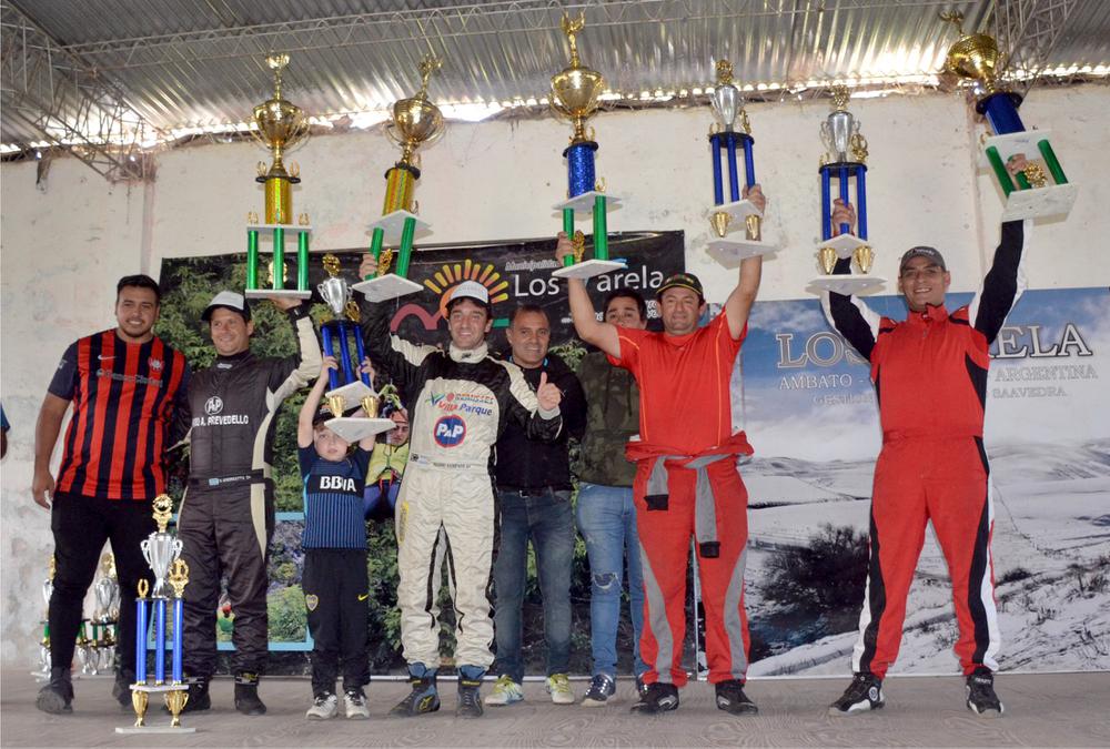 Podio Rally Los Varela