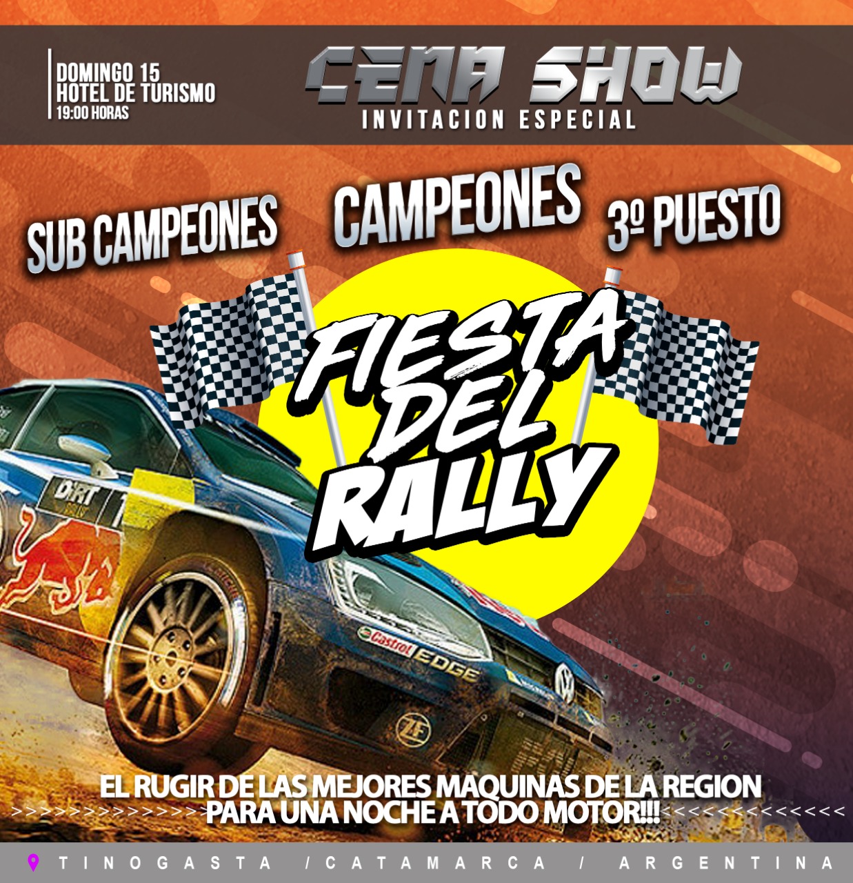 Chapa Tinogasta Rally Belicho 2