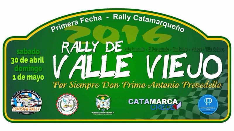Chapa Rally Valle Viejo