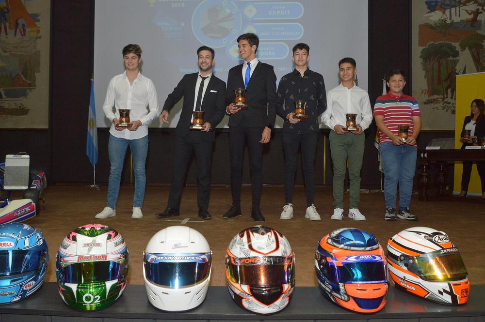 campeones Karting argentino 2019 - foto para prensa ACA -  Juan Biaggini