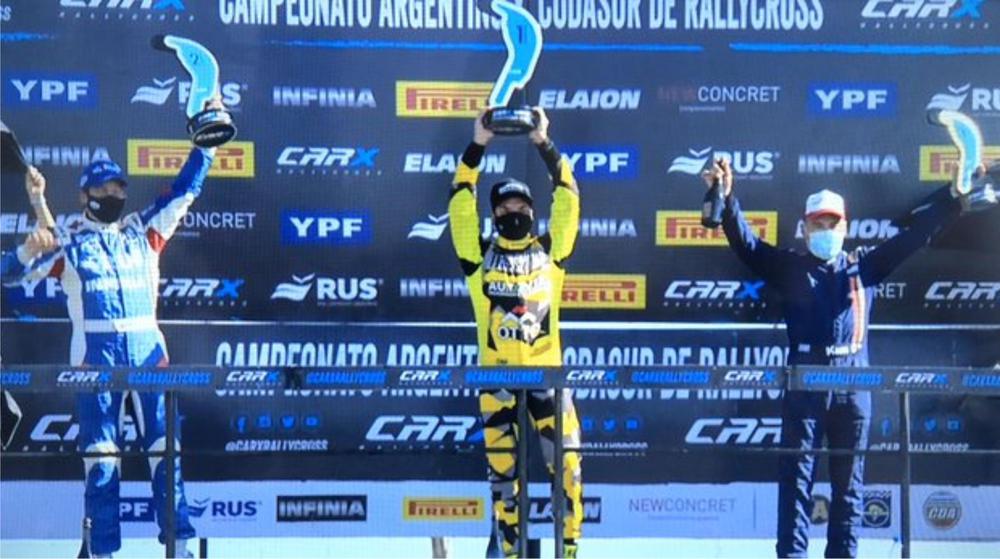Augusto Dagostini Campeon 222 podio