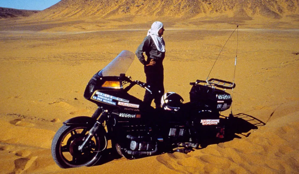 Emilio-Scotto-sahara-desert-longest-motorcycle-ride-world-record