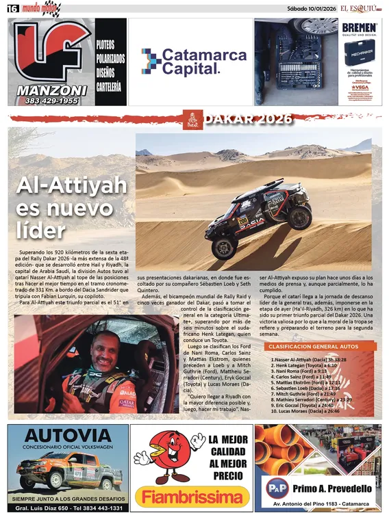 Dakar 2026 10